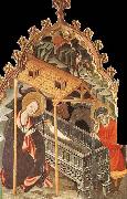 MUR, Ramon de Birth of Jesus oil on canvas